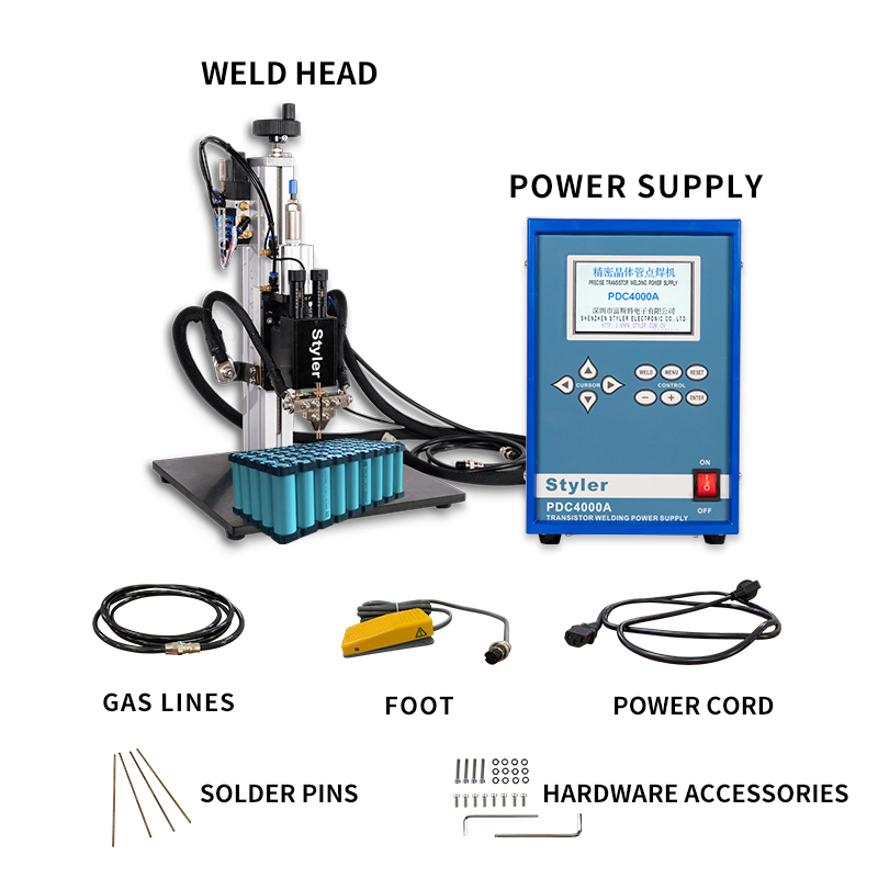 battery spot welding machine